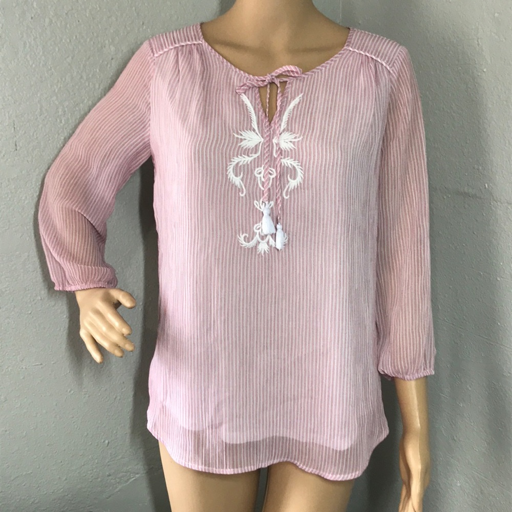 St. John’s Bay Embroidered Blouse